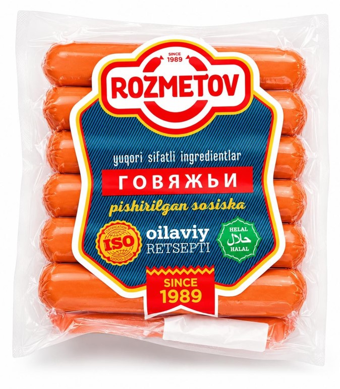 BEEF SAUSAGES TM Rozmetov, Halal
