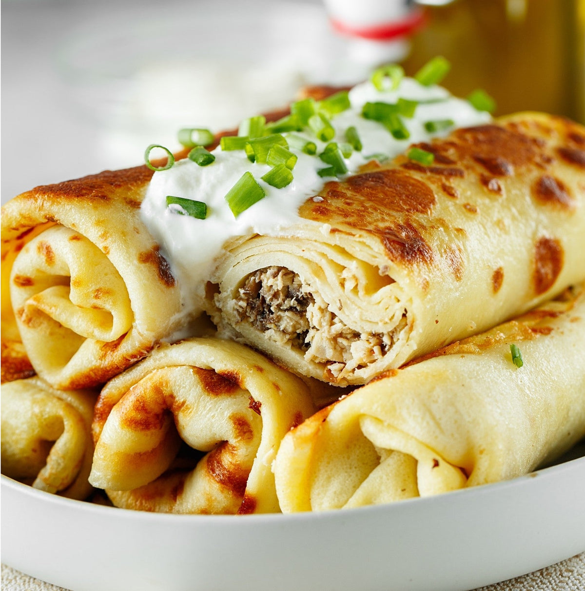 БЛИНЫ С СОЛЕНЫМИ НАЧИНКАМИ