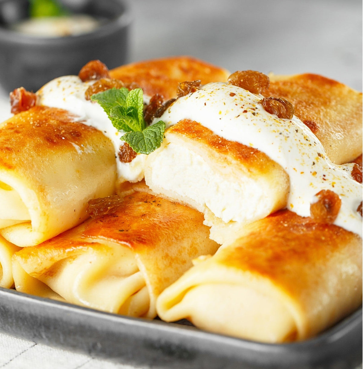 CREPES WITH SWEET FILLINGS (COOKED)