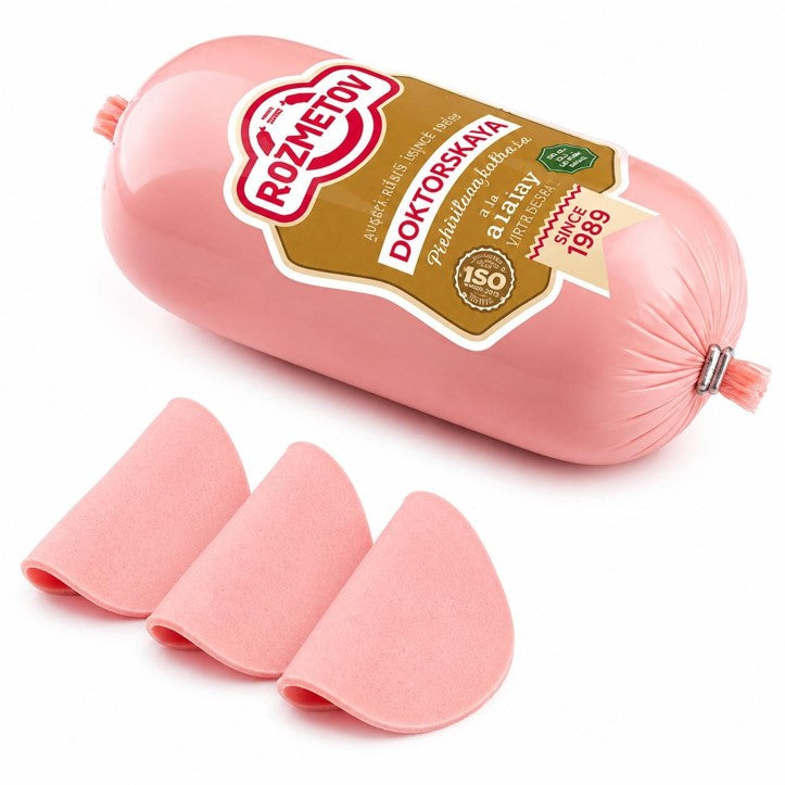 DOCTORSKAYA Boiled Sausage TM Rozmetov, Halal