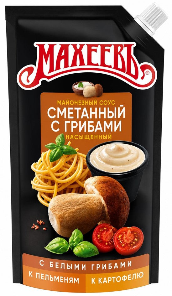 Mayonnaise Sauce "Sour Cream with Mushrooms“