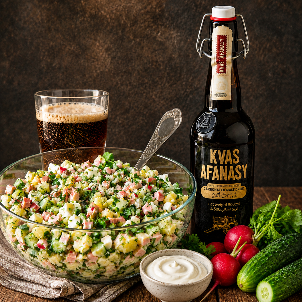 Kefir Dressing (served with sparkling water)