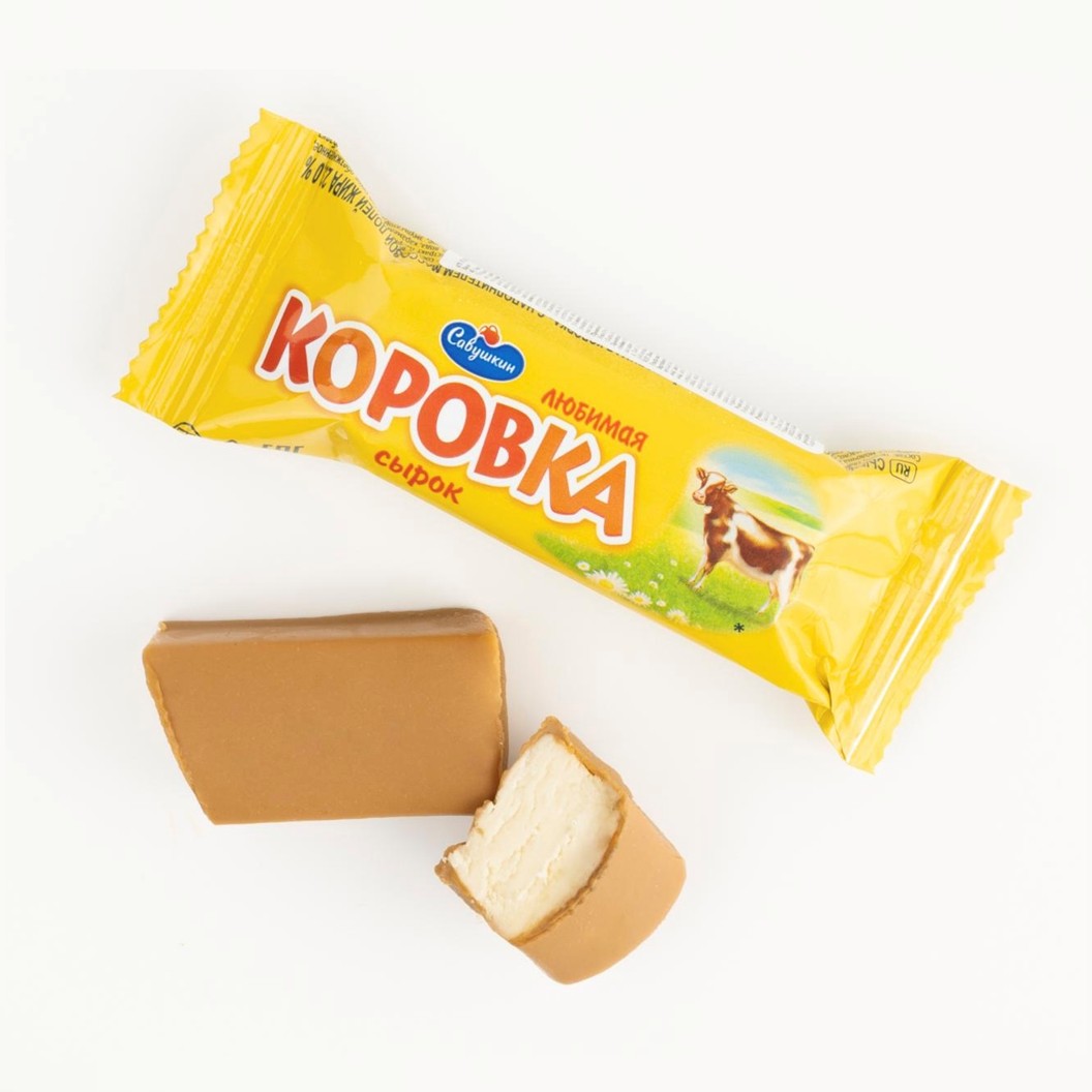Curd Cheese Glazed “Korovka”