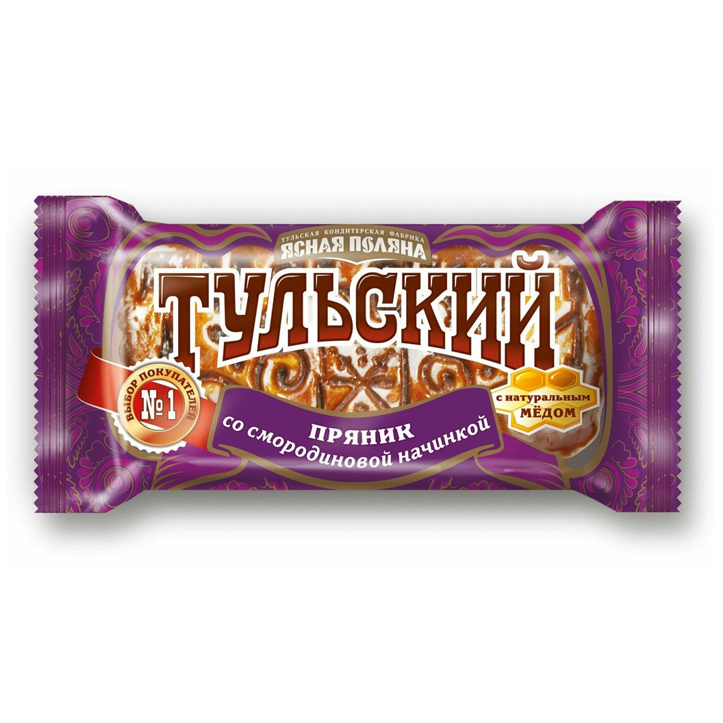Tula Gingerbread with Currant Filling.  With Natural Honey