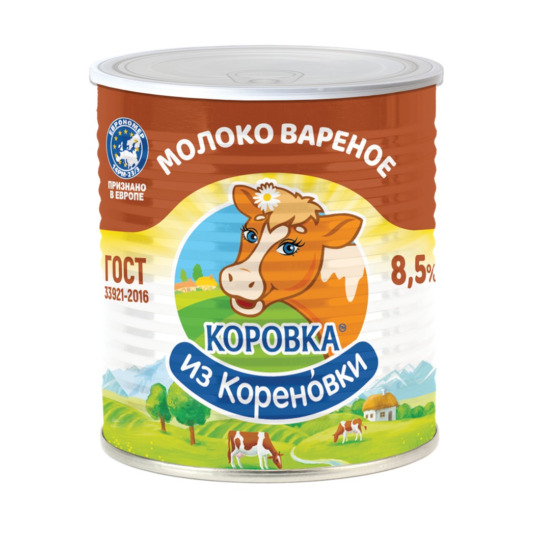 СГУЩЕННОЕ МОЛОКО КОРОВКА КОЛЛЕКЦИИ ИЗ КОРЕНОВКИ