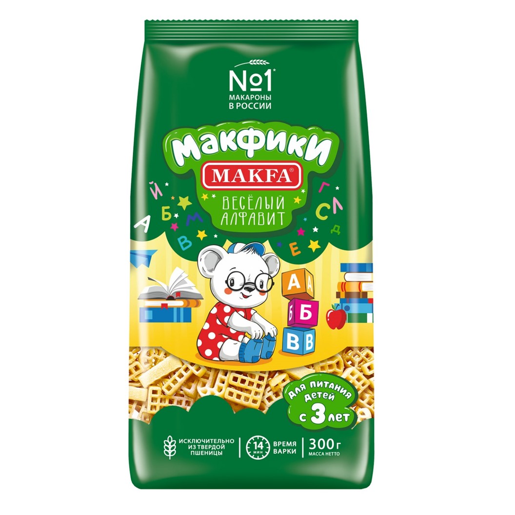 Дитяча паста McFickie ABC - 300г