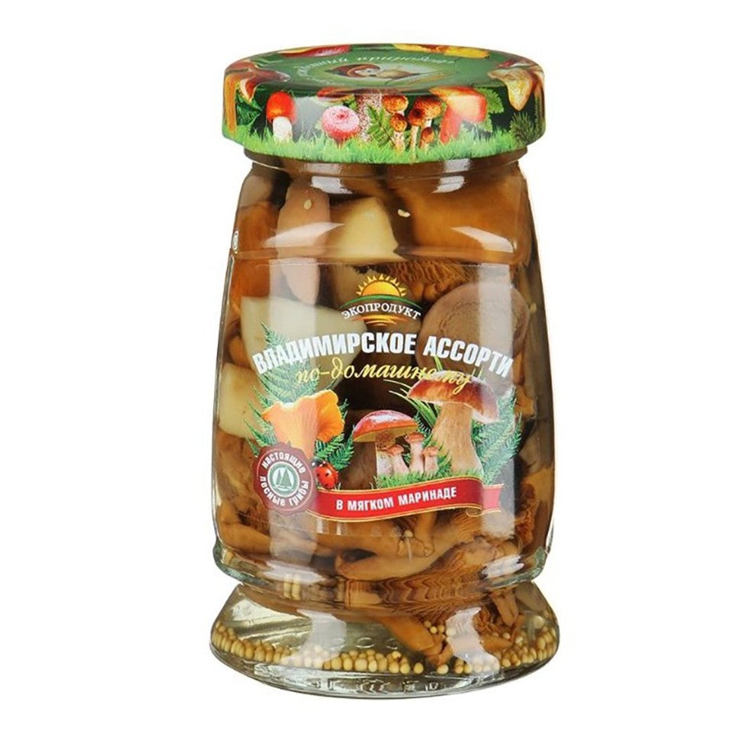 Assorted Marinated Mushrooms “Vladimirskie”  (340g)