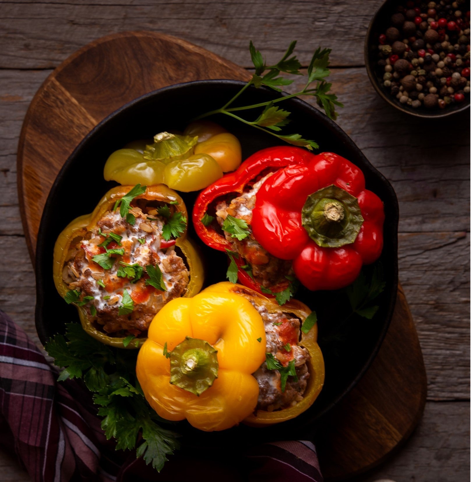 Перец фаршированный ( с мясной начинкой)  