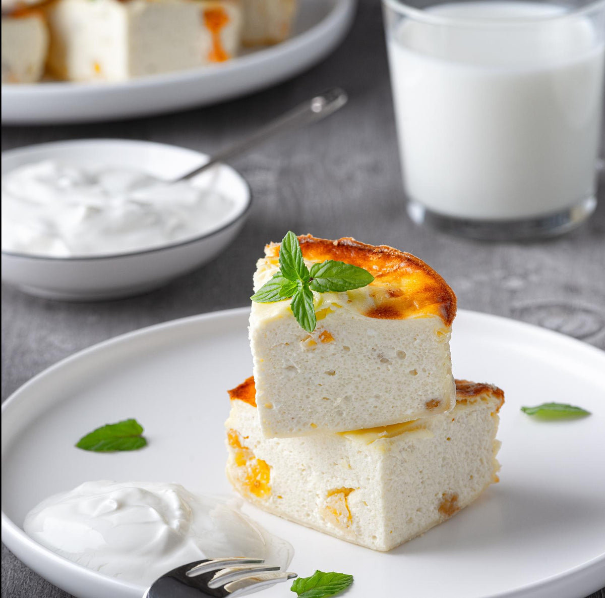 ZAPEKANKA (Cottage Cheese Casserole)